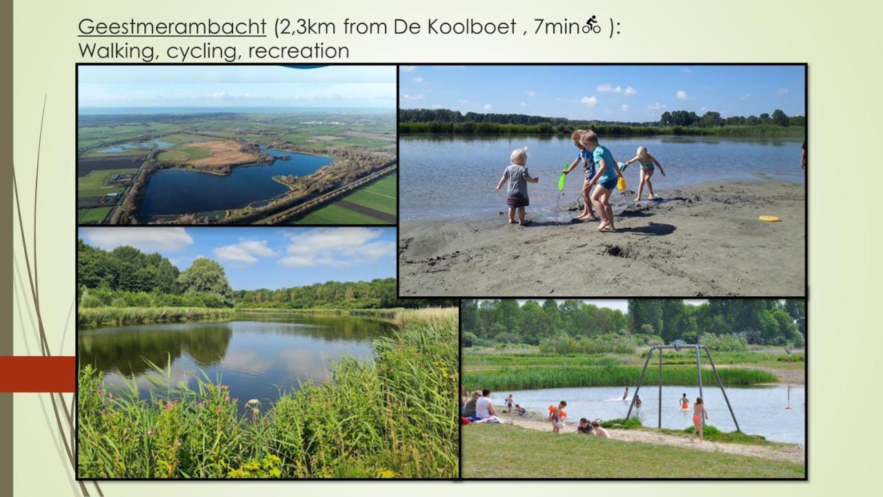 Vakantiewoning De Koolboet Koedijk Zewnętrze zdjęcie